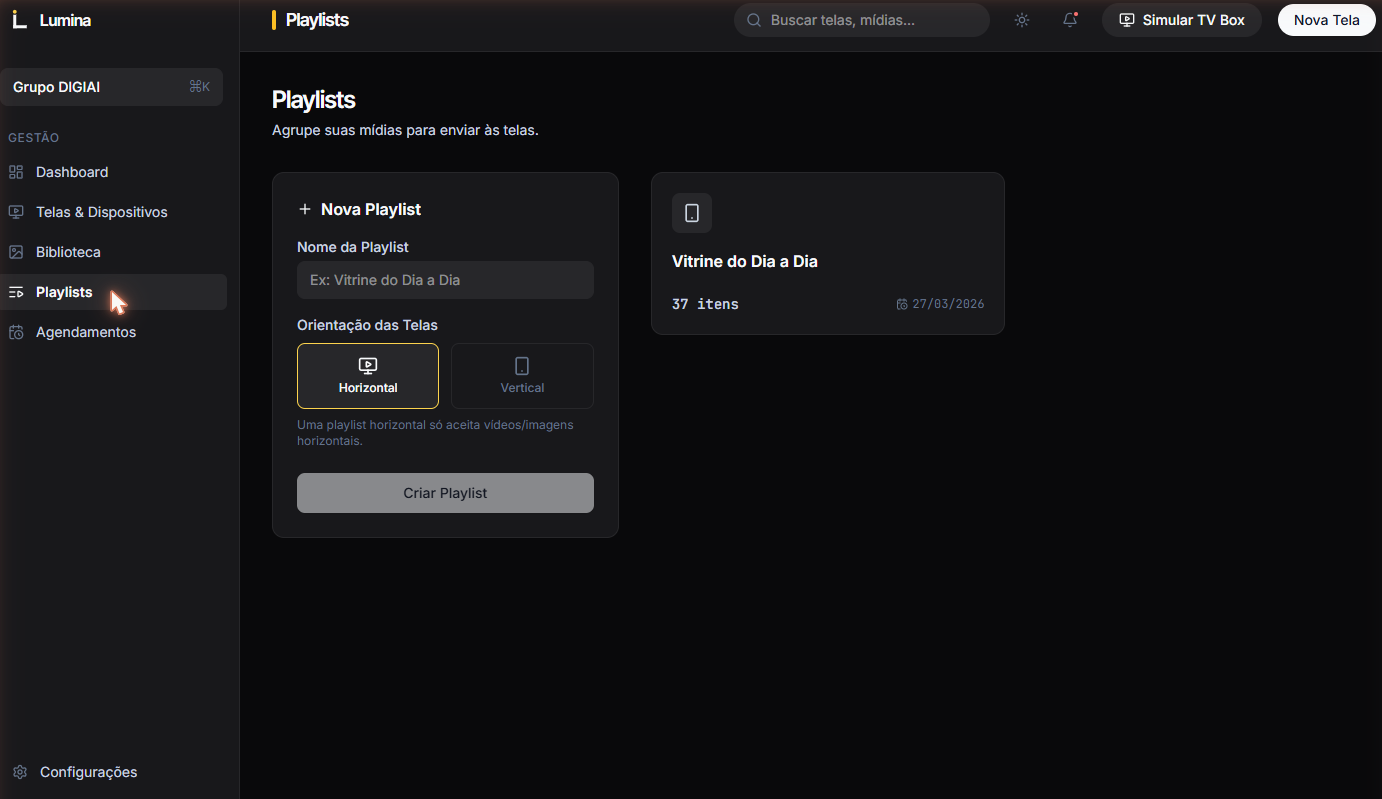 Playlists